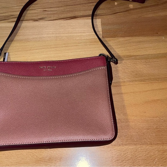 KATE SPADE Margaux Medium Convertible Crossbody Pebble Leather Bag - Picture 2 of 10